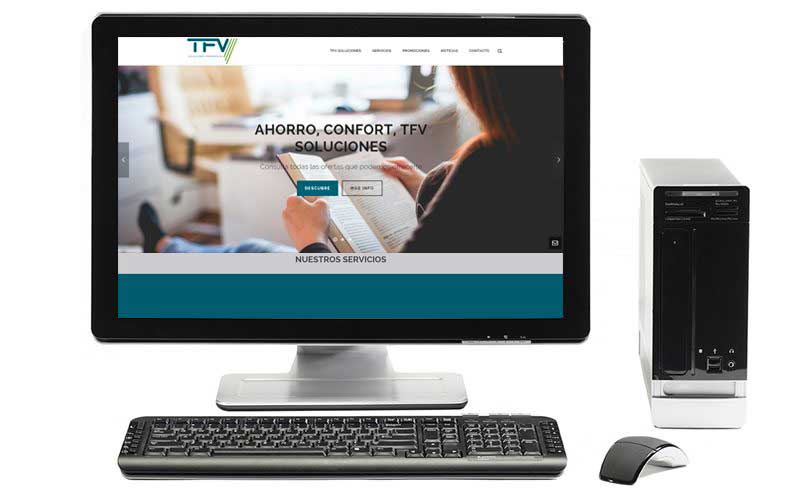 Desarrollo web Wordpress: TFV Clima