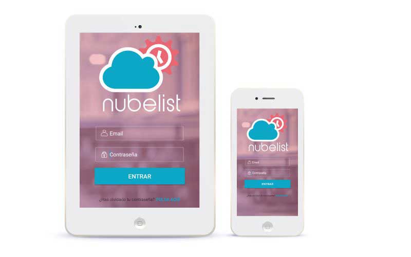 Desarrollo de aplicaciones Nubelist app