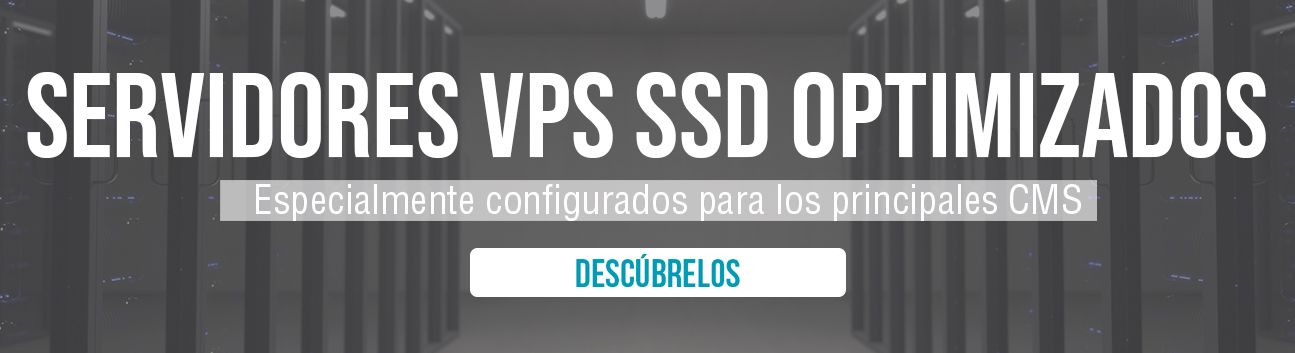 Servidores VPS SSD optimizados. Alojamiento Web