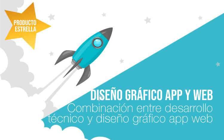 Producto estrella: Diseño gráfico para apps y webs. Diseño apps y diseño web.